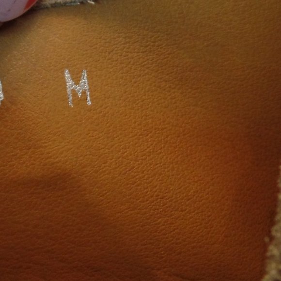 Michael Kors Tan Suede Wedge Lace Up Shoe Rubber Sole Sz 9 - Picture 9 of 12